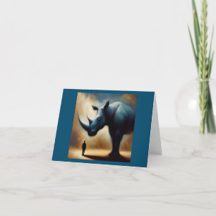 Carte Spirit Animal Rhinoceros 1