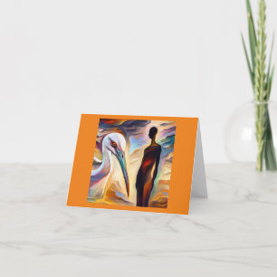 Carte Spirit Animal Stork 2