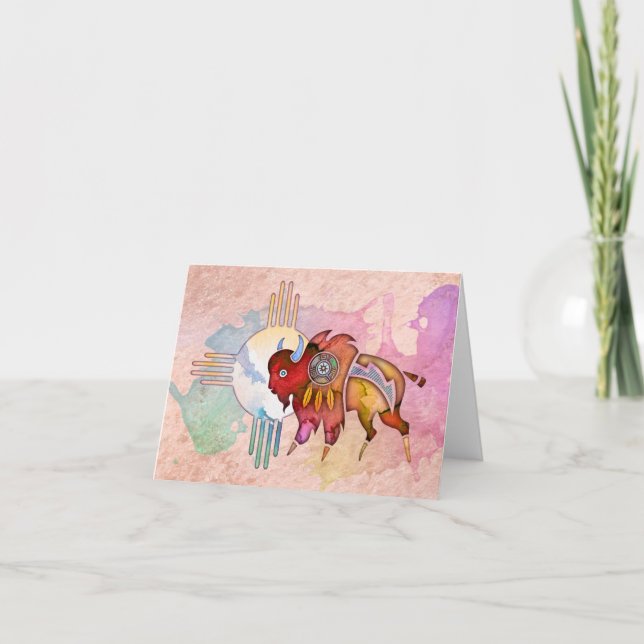 Carte Spirit Buffalo (Devant)