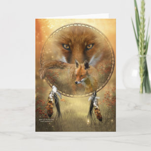 Carte Spirit Of The Red Fox ArtCard