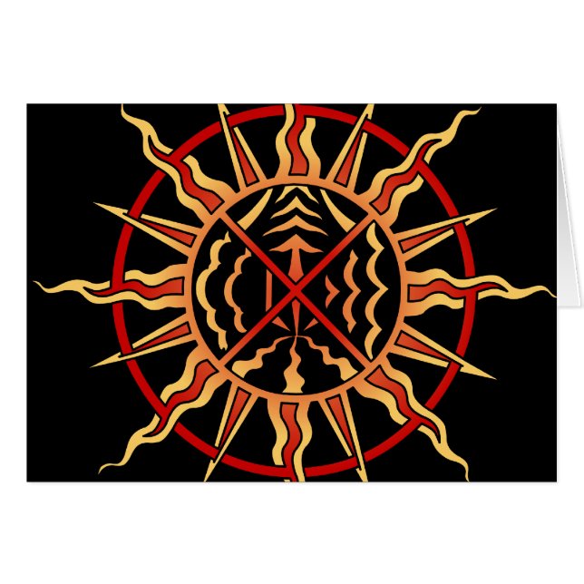 Carte spirituelle Carte personnalisée de la Premiè (Devant horizontal)