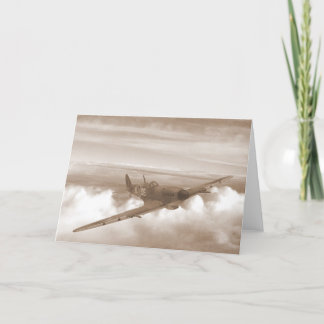 Carte Spitfire se dirigeant à la maison