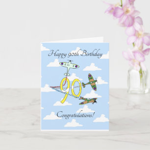 Carte Spitfires 90e anniversaire (Ciel bleu)