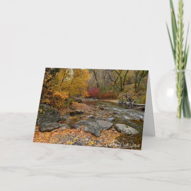 Carte Splendeur d'automne (Devant)