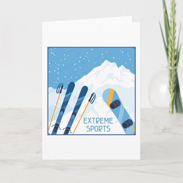 Carte Sports d'hiver extrêmes (Créateur téléchargé)