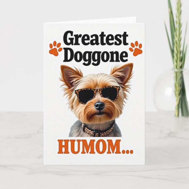 Carte Spotted Pet Great Humom Card (Devant)