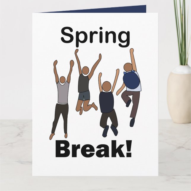 Carte Spring Break Friendship (Devant)
