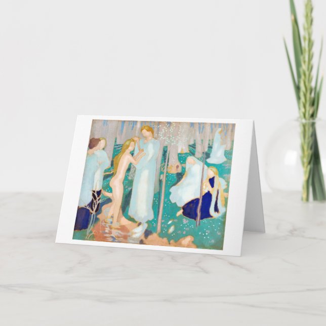 Carte Springtime, Maurice Denis (Devant)