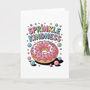 Carte Sprinter la gentillesse   Donut