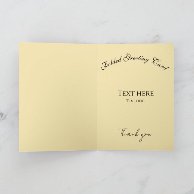 Carte Squeeze the Day Lemon Motivational Quote  (Intérieur)