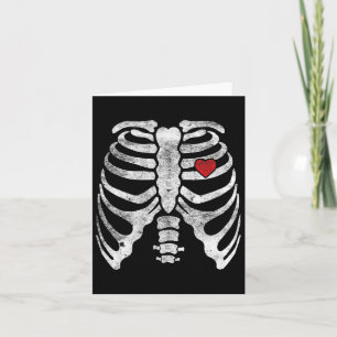 Carte Squelette Cage thoracique Cœur Radiographie Adulte