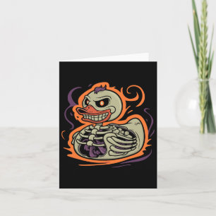 Carte Squelette de canard en caoutchouc Costume de canar