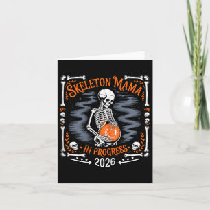 Carte Squelette Féminin Mama En Cours 2026 Enceinte Hal