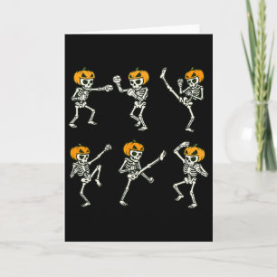 Carte Squelette Muay Thai Halloween Kickboxing Mma Muay 