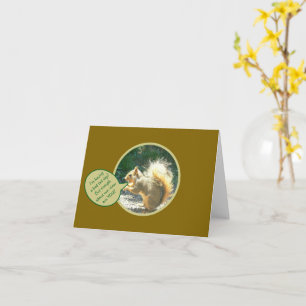 CARTE SQUIRREL/AVOIR UNE MAUVAISE JOURNÉE DE DÉBIT/HUMOU