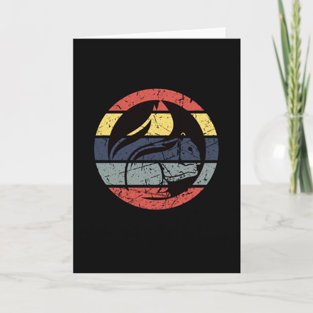 Carte Squirrel Retro (Devant)