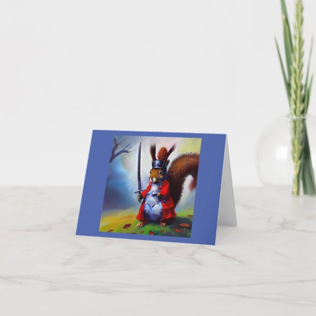 Carte Squirrel Samurai (Devant)