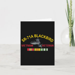 Carte Sr-71a Blackbird Vietnam Vétérinaire Sr 71 Blackbi