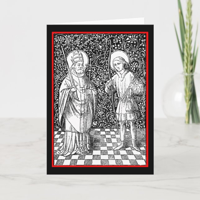 Carte SS. Fabian & Sebastian (BG 01) (Devant)
