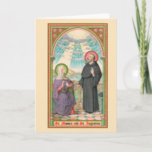 Carte SS. Monica et Augustine à Ostie (SAU 047)