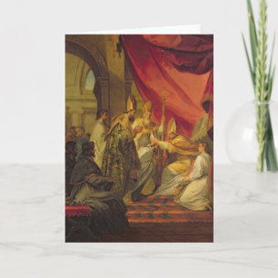 Carte St Augustine a ordonné en tant qu'évêque