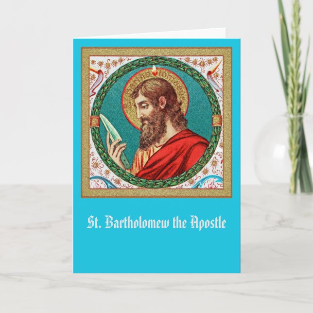 Carte St. Barthélemy l'Apôtre (JMAS 03) (Devant)