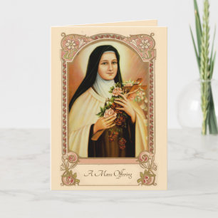 Carte St de offre de masse catholique traditionnel