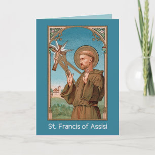 Carte St. François d'Assise, Pater Seraphicus (SAU 040)