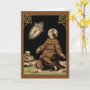 Carte St. François d'Assise, Père séraphique, 