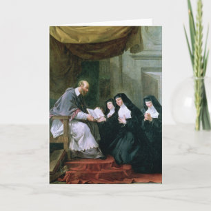 Carte St Francois de Sales Giving la règle