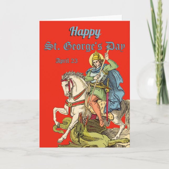 Carte St. George à cheval (BS 01) (Devant)