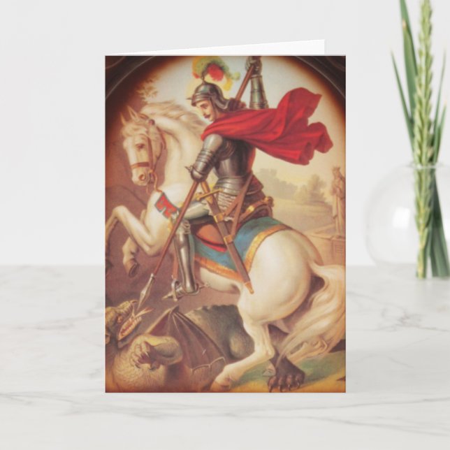 Carte St George et le dragon (Devant)