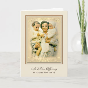 Carte St. Gianna Beretta Molla Messe Catholique Offre