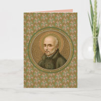 St. Ignatius Loyola (BK 050) Salutation/note blanc
