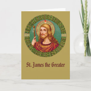 Carte St. James le Grand (JMAS04) Salutation blanche