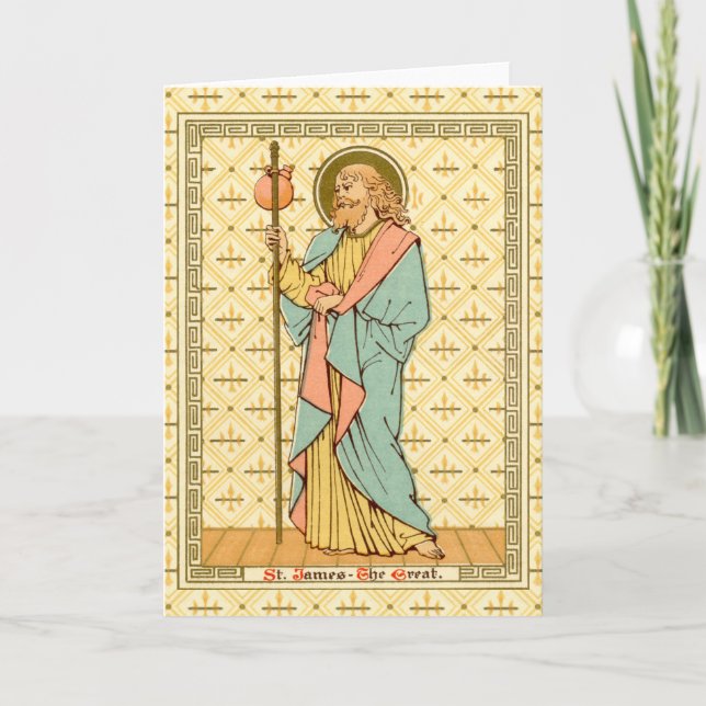 Carte St. James le Grand (RLS 05) Salutation blanche (Devant)