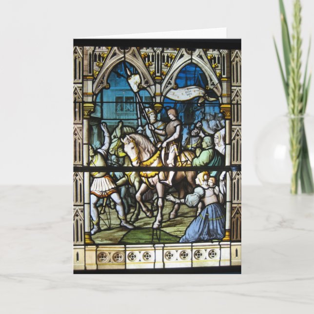 Carte St Joan à Orléans (Devant)