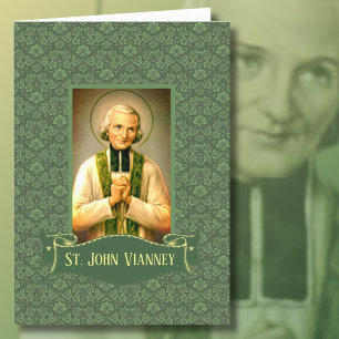 Carte St. John Vianney, prêtre