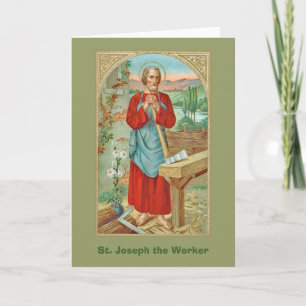Carte St. Joseph le travailleur (BK 31)