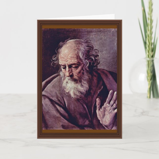 Carte St Joseph par Reni Guido (Devant)