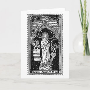 Carte St. Joseph, Patron de l'Église (DT 01)