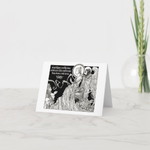 Carte St. Katherine of Alexandria Notecard