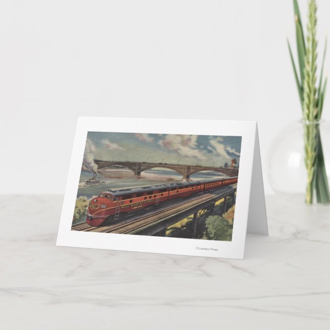 Carte St Louis, Missouri (Devant)