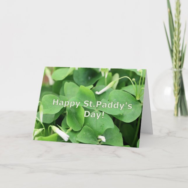 Carte St. Paddy (Devant)
