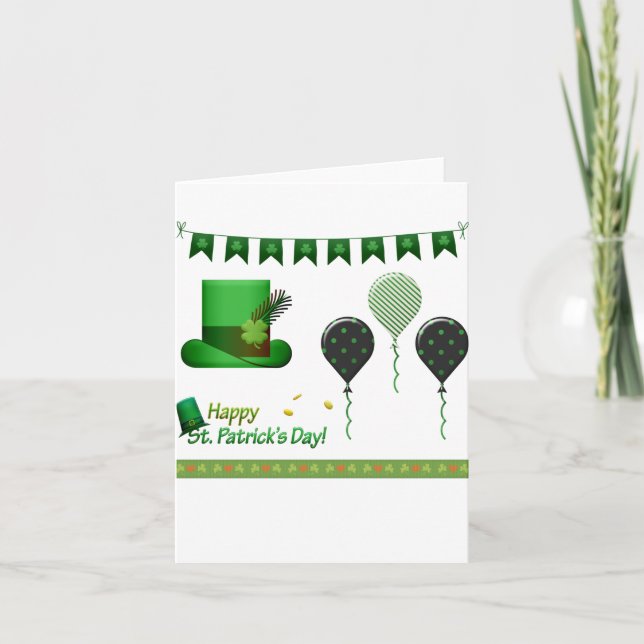 Carte St Patrick's Day (Devant)
