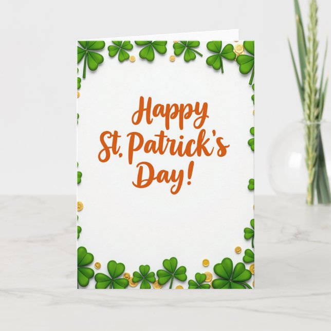 Carte St Patricks Day For Husband Card (Devant)