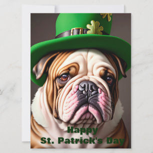 Carte St Patrick's Day Holiday Card