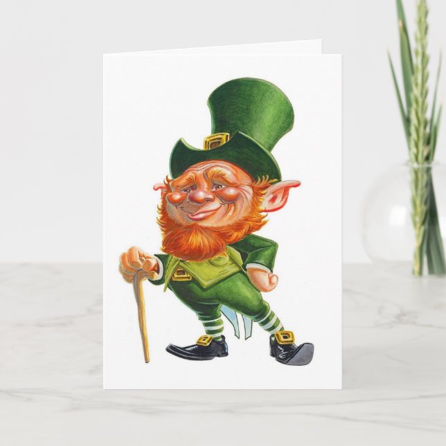 Carte ST. PATRICK'S DAY, POT OF GOLD card (Devant)