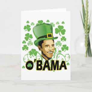 Carte St Patrick's Irish O'Bama 2009