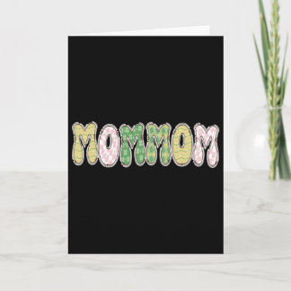 Carte St Patricks Shamrock Mommom Leprechaun 